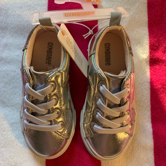 Gymboree Silver Star SNEAKERS - Picture 2 of 4